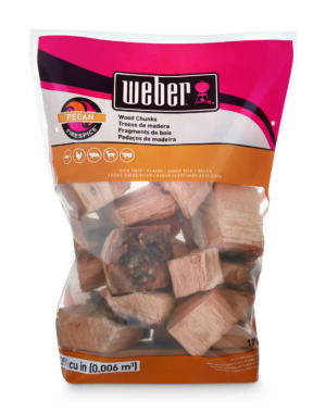Weber - Pecan Wood Chunks 1.8KG