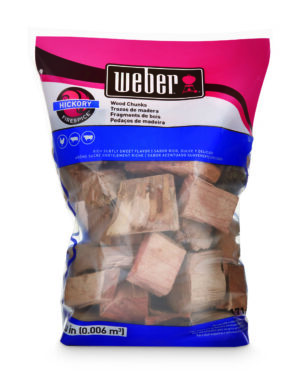 Weber - Hickory Wood Chunks 1.8KG