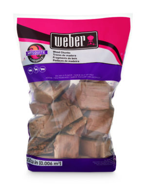 Weber - Mesquite Wood Chunks 1.8KG