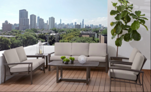 Avalon sofa seating and coffee table