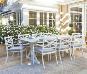 Shelta Bridgeport 8 Seater Dining Set