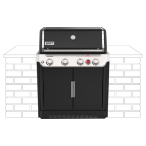 Weber Genesis E460 Built In NG Black