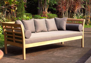 East India Teak Natural Teak Daybed